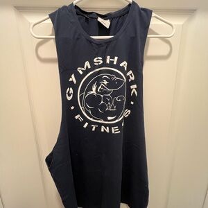 Gymshark Navy Blue Tank Top